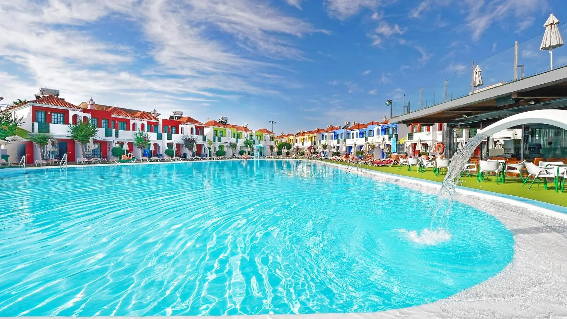 Üdülőközpont Bungalows Vistaflor Maspalomas